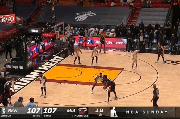 压哨绝杀 全场0封欧文！阿德巴约助热火触底反弹