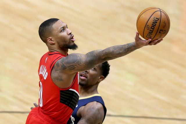 即时比分直播-独自带队场均36+9冲到西部前4！利拉德挤进MVP争夺