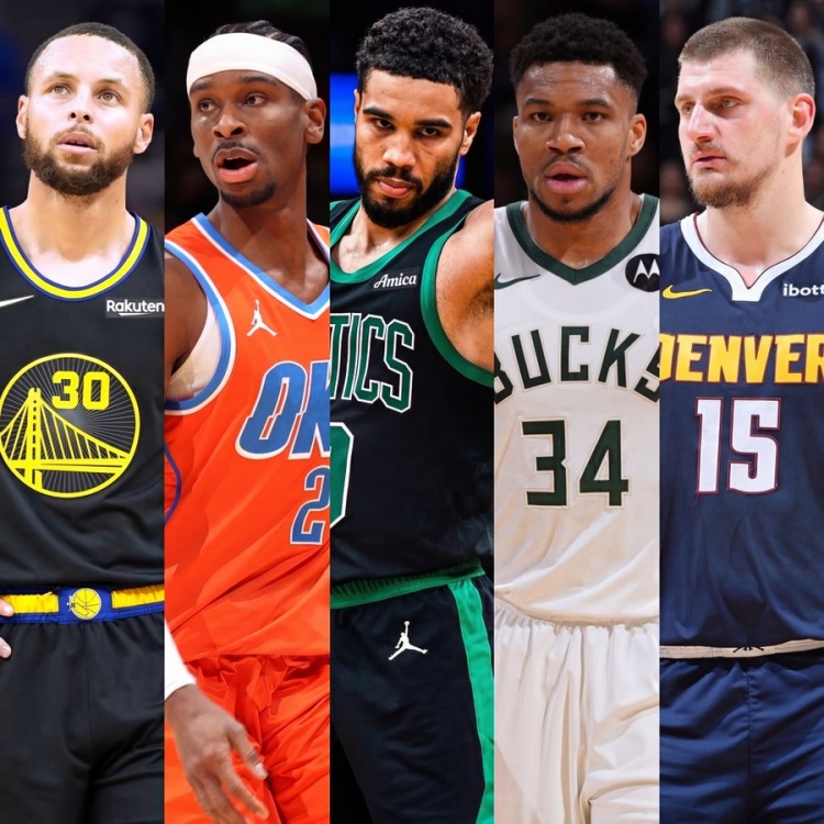 新球体育-美媒评选20年代最佳五人组：库里、SGA、塔图姆、字母哥、约基奇